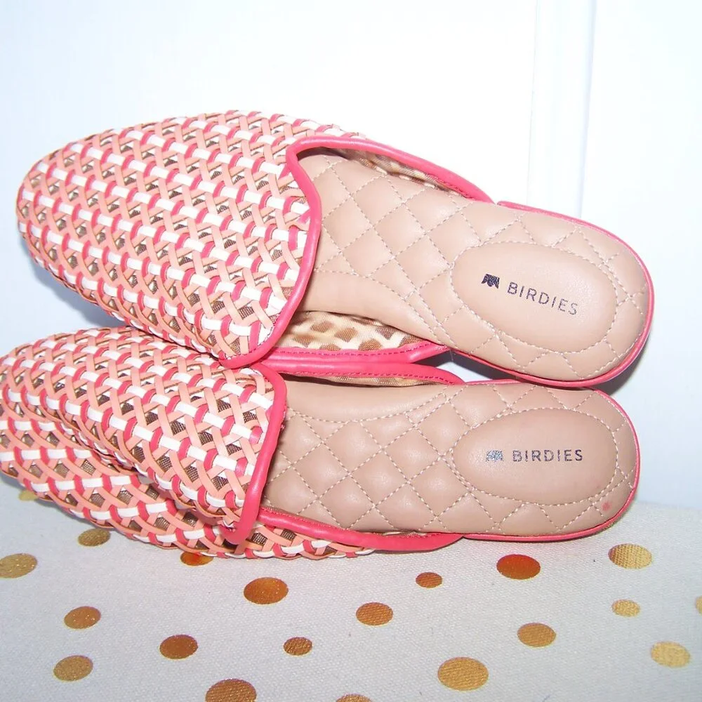 **Final Sale** Birdies NWT Woven Mules Sz 7.5 - Picture 4 of 6